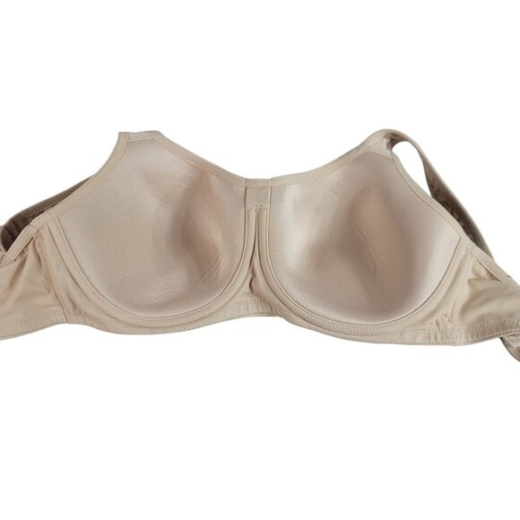 Wacoal Lindsey Contour Underwire Sports Bra Tan 38C Full Cover Seamless 853209 - Picture 5 of 11
